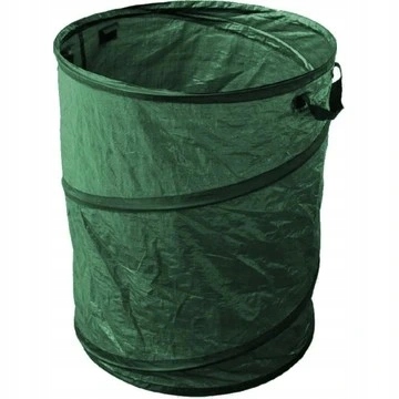 GARDENIC Ogrodowy kosz na liście 110 l zielony 388