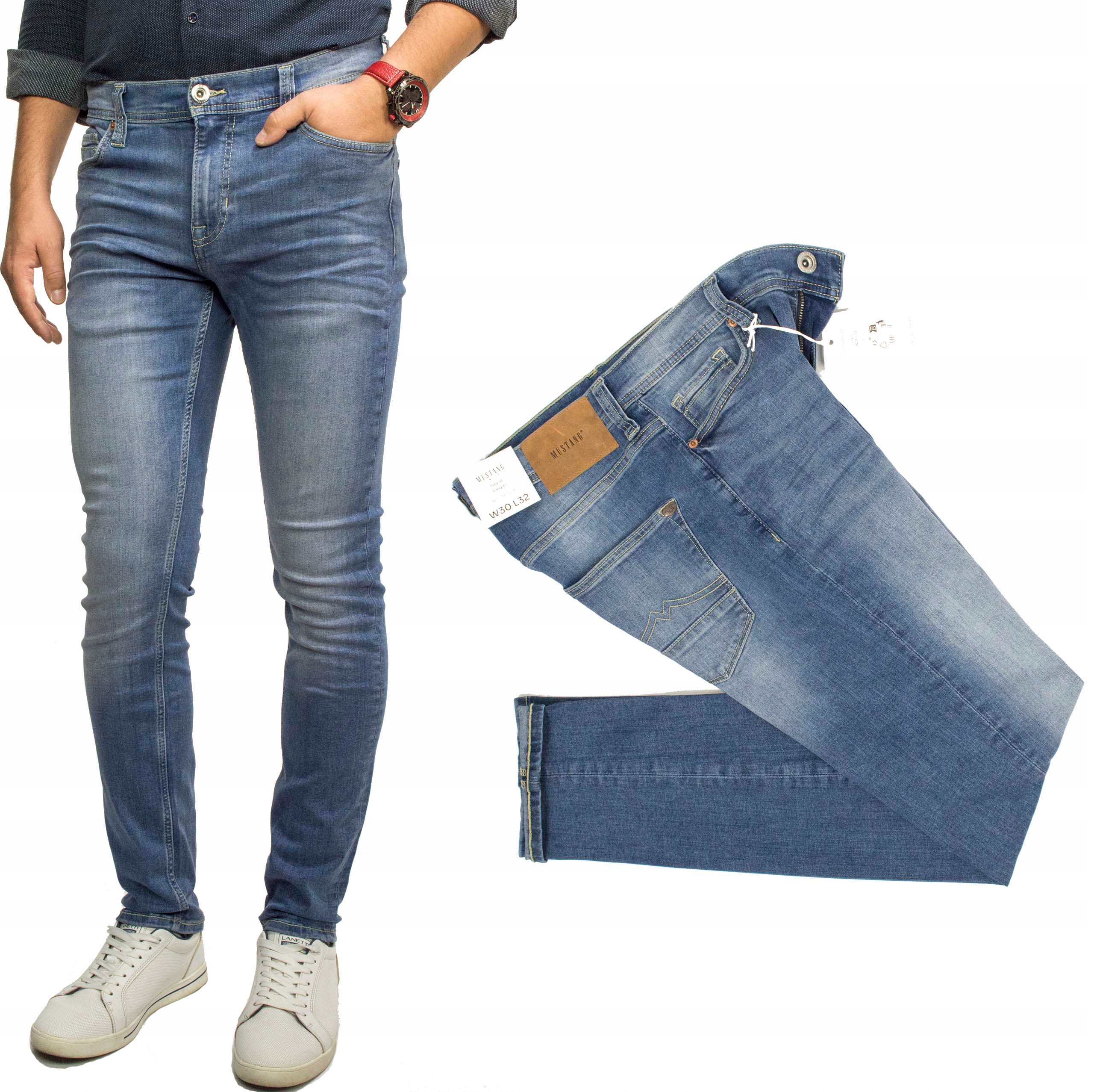 Mustang Vegas Wind 683 pánské džíny Slim BeFlexible W34 L30