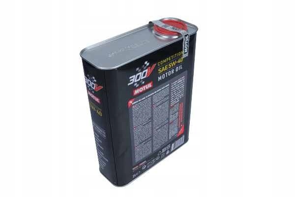 Olej silnikowy Motul 5W40 2L 300V Competition