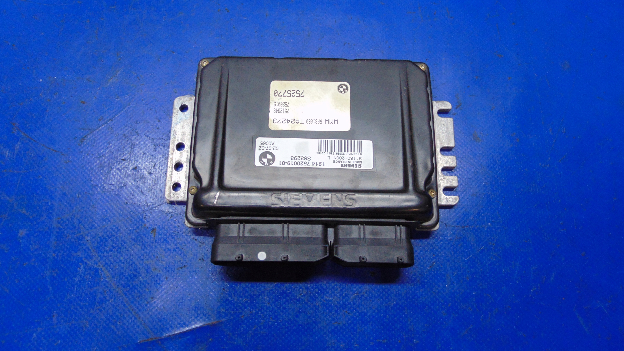 computer control unit of the engine 1.6 16V MINI COOPER R50 01-06 ROK