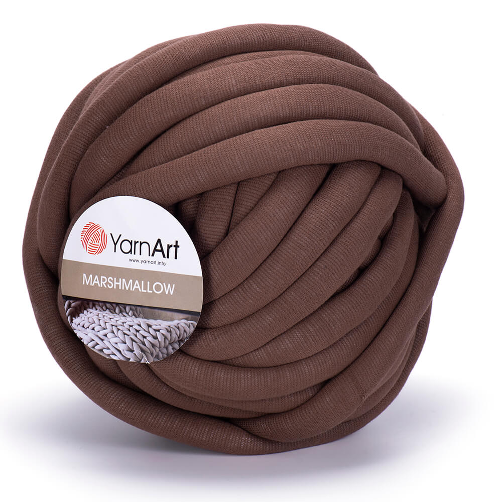 Yarnart Marshmallow tlustá tunelová příze plněná šňůrkou home 905