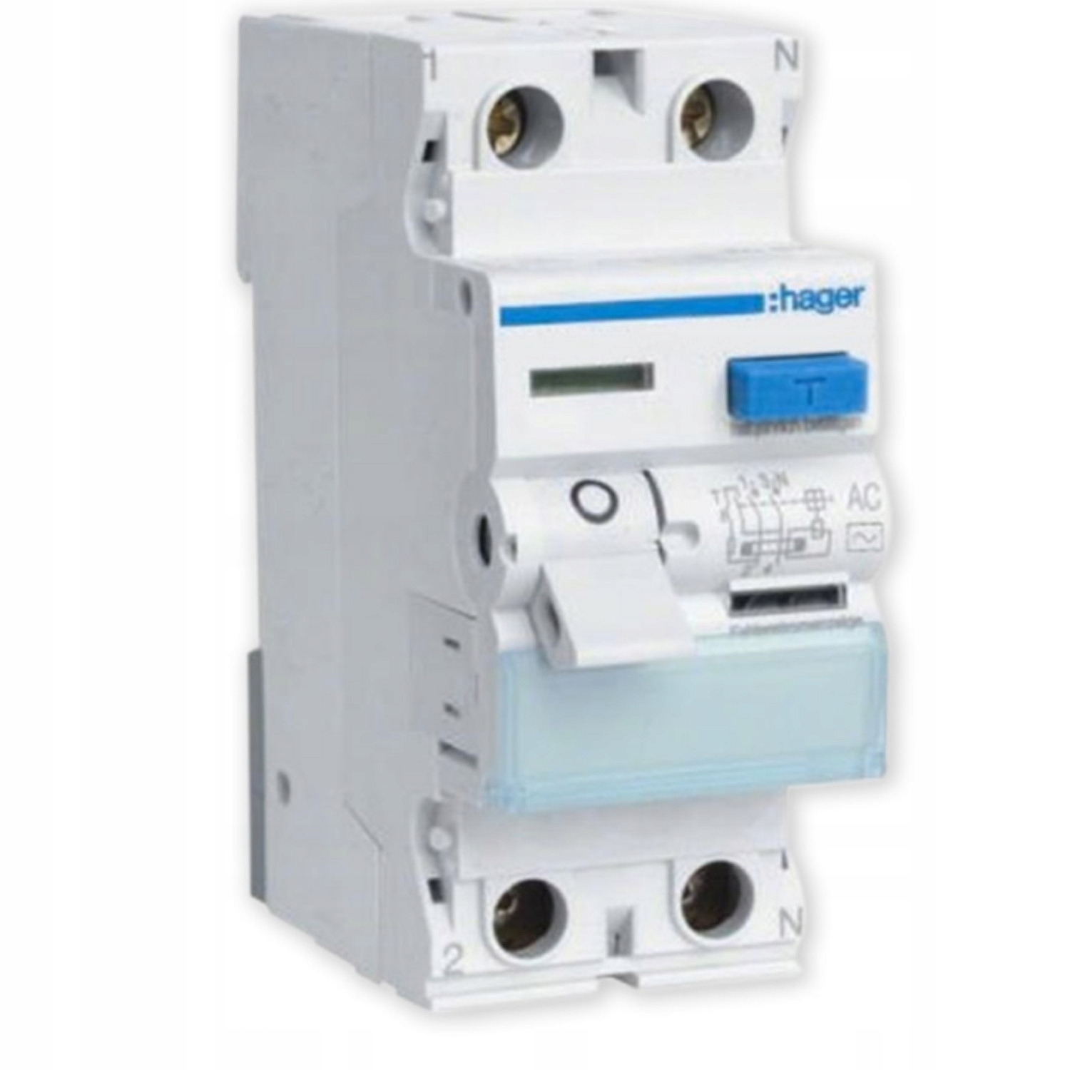 Diferenciální Proudový Spínač 2P 25A 30mA Typ-ac Hager CD226J (nový CDC225J)