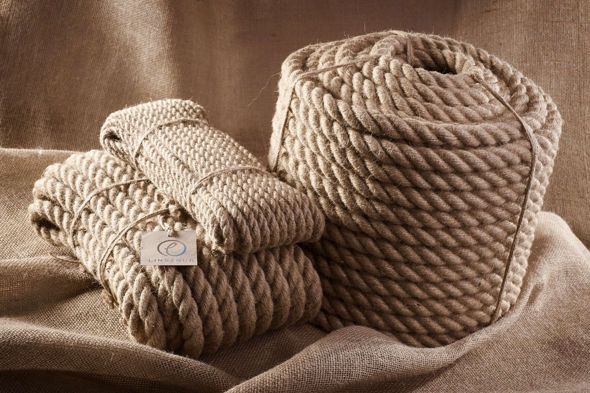 Lina jutowa dekoracyjna 8mm 20m sznur Kod producenta LJ08/20