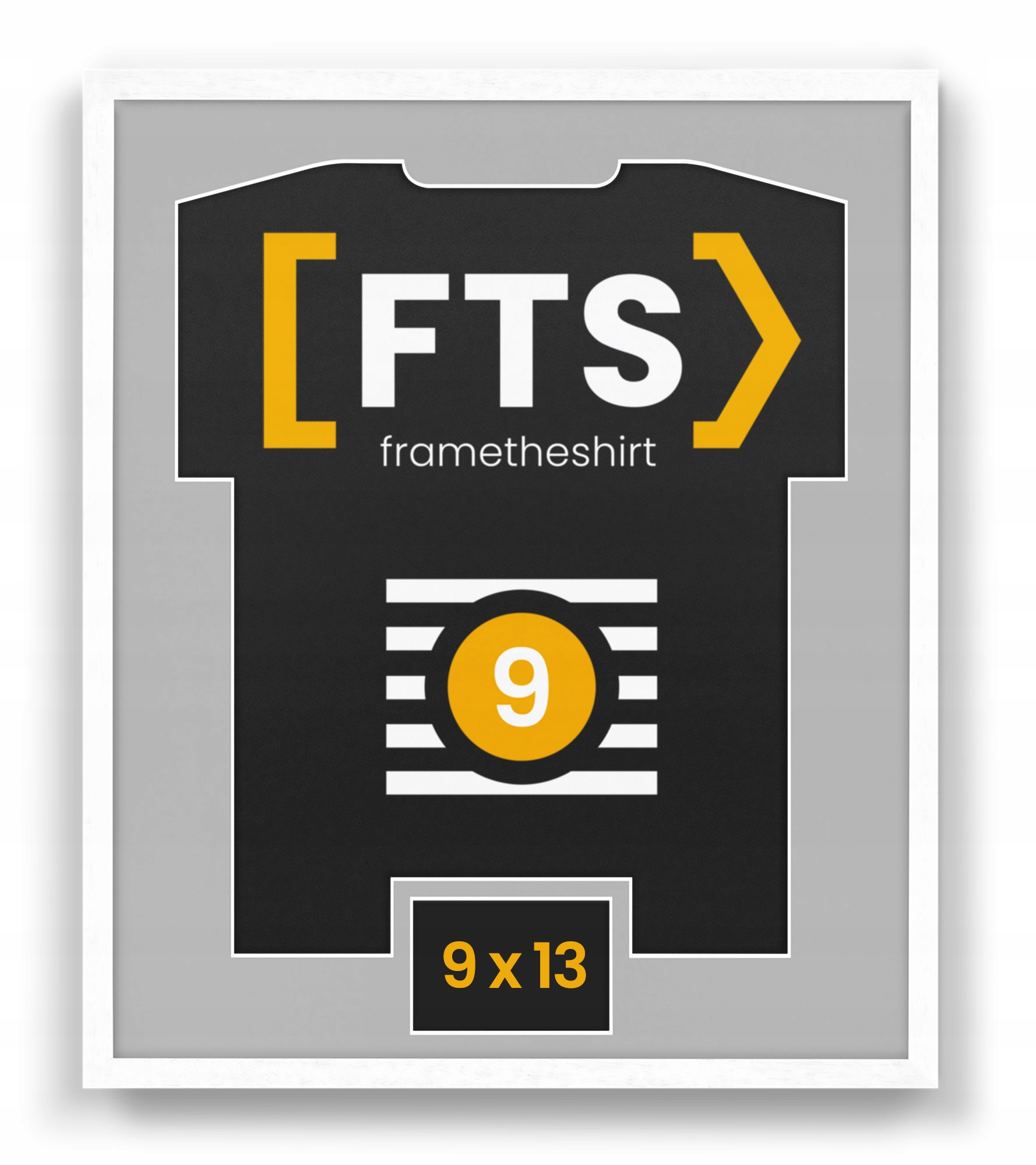 Antirám na sportovní tričko s oknem – unikátní suvenýr