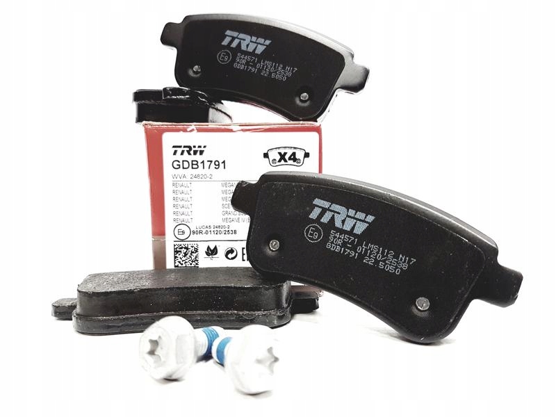 

Trw Klocki Ham Renault Megane 08- III 1.6 1.5 1.9