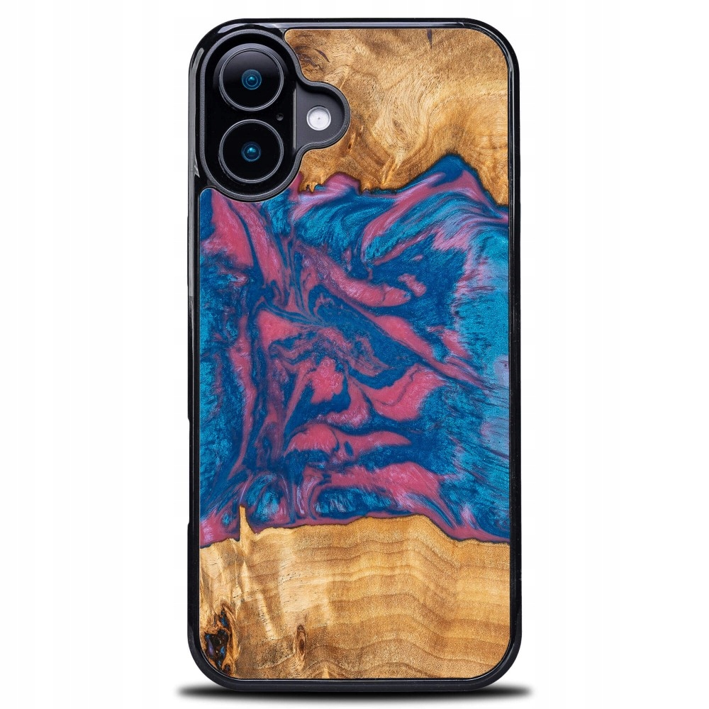 Pouzdro Bewood Unique pro iPhone 16 Neonové Vegas