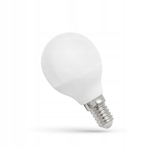 

Żarówka Led kulka E14 1W 90lm ciepła