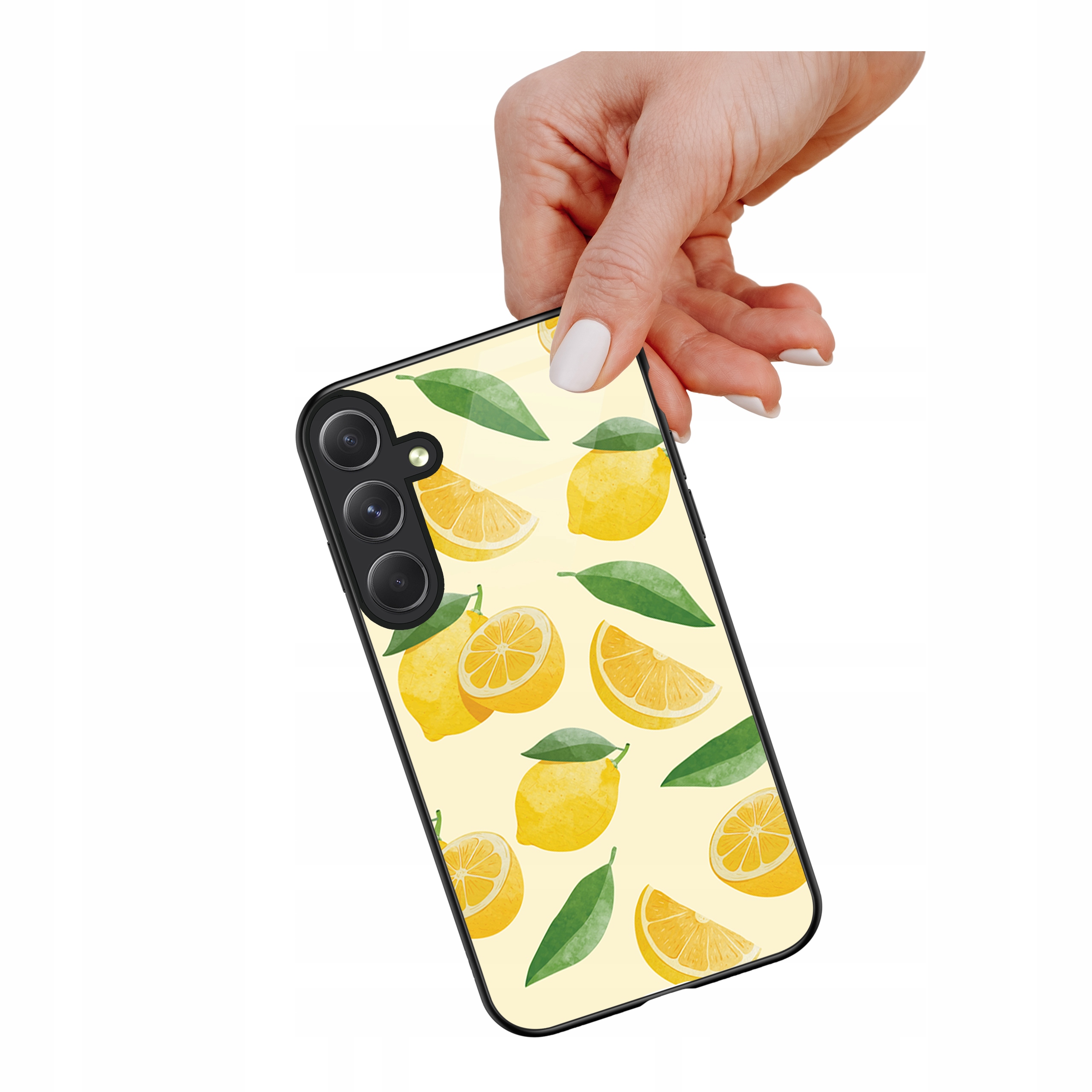 Etui szklane ceramiczne do Samsung Galaxy S23 Fe Smak lata lemon