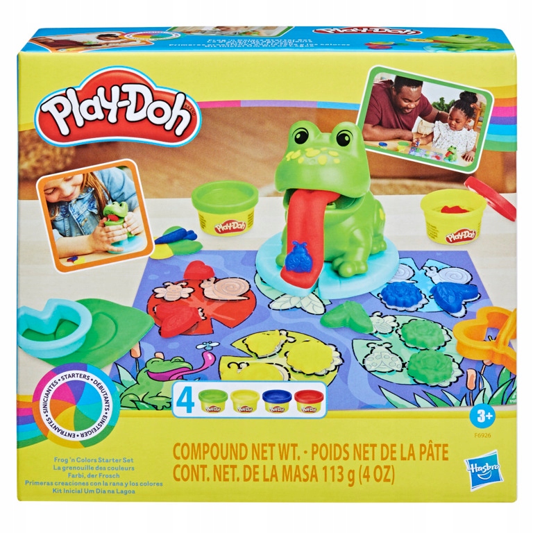 

Hasbro Play-doh Zestaw Żaba I Nauka Kolorów F6926