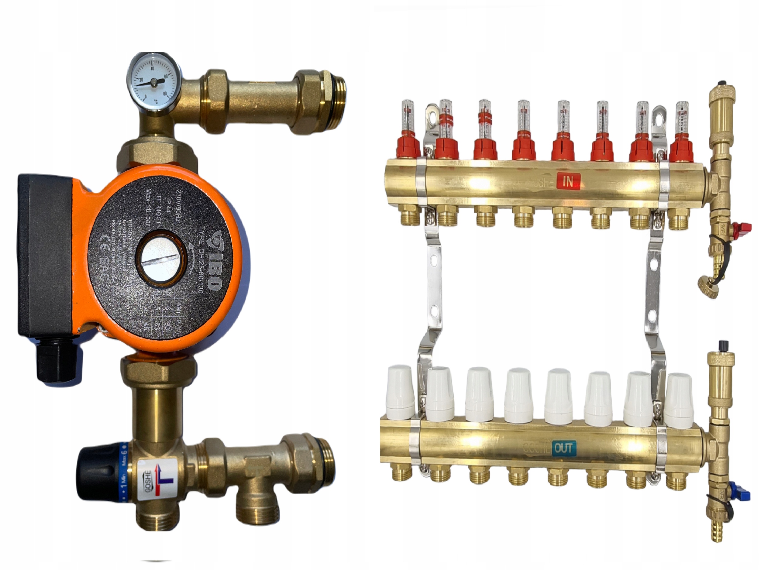 Rozdeľovač Podlahy 8 Čerpacia Skupina Ohi Goshe