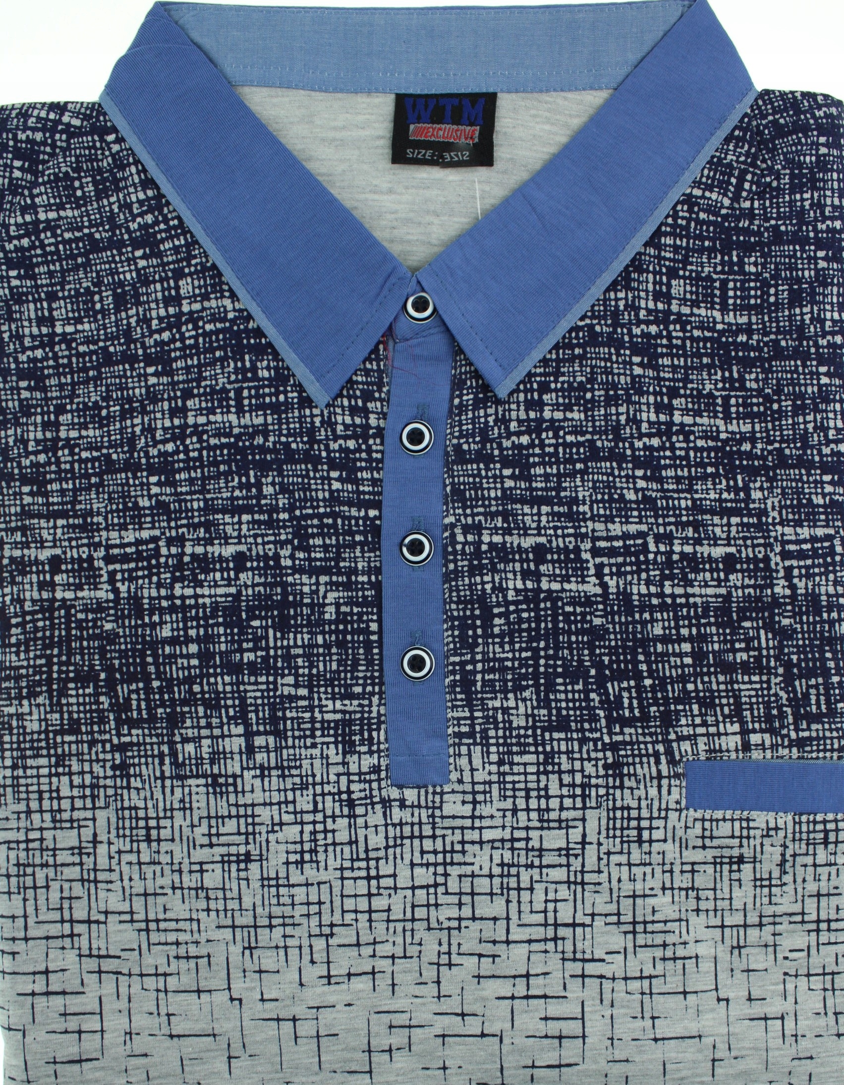 

Koszulka Polo Męska Z Kołnierzykiem Duża 3XL T5