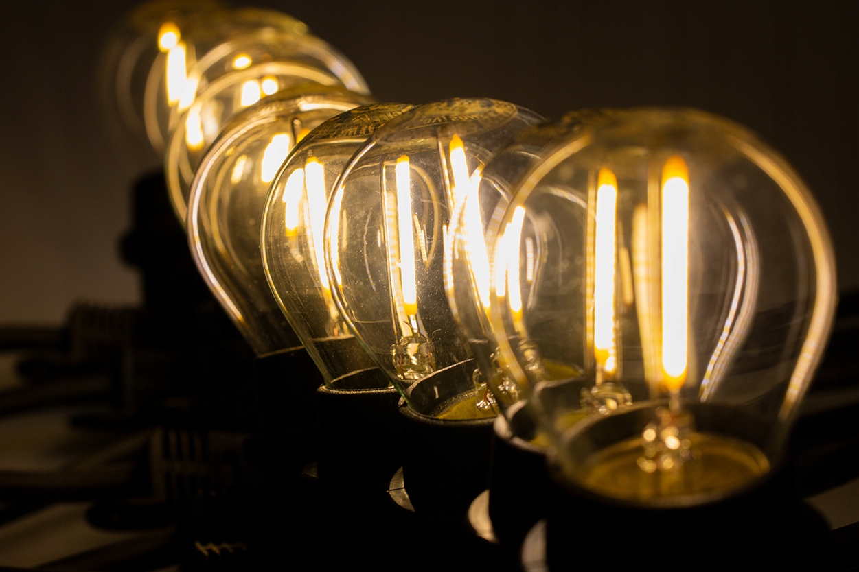 10x Żarówka LED E27 FILAMENT 1,3W do GIRLANDY Rodzaj LED