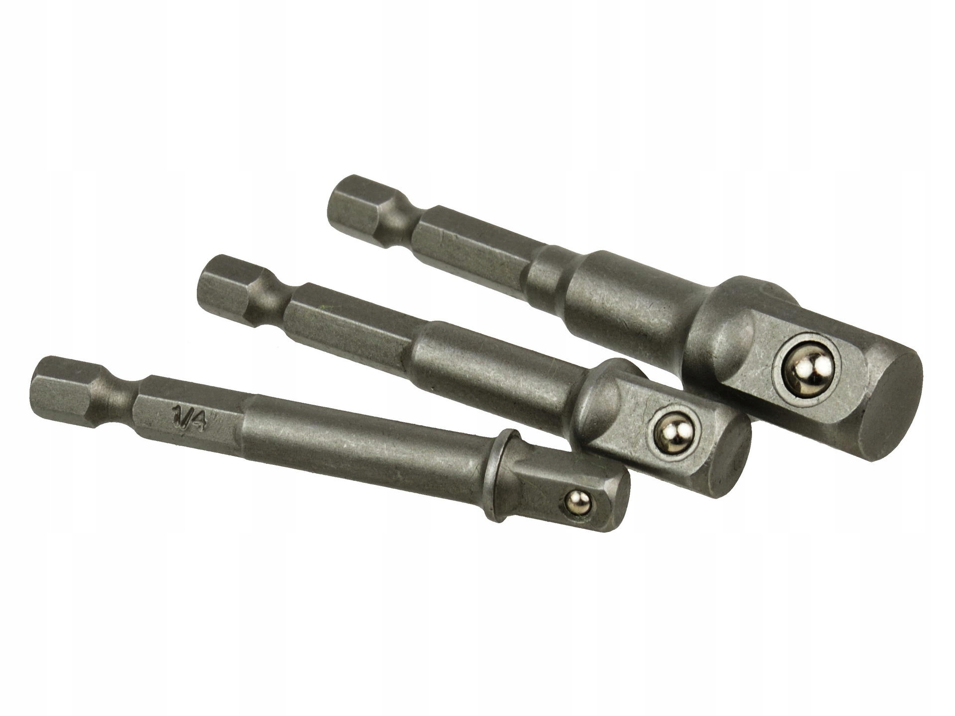 ADAPTERY REDUKCJE NA NASADKI WKRĘTARKI 1/4 3/8 1/2 Marka Geko