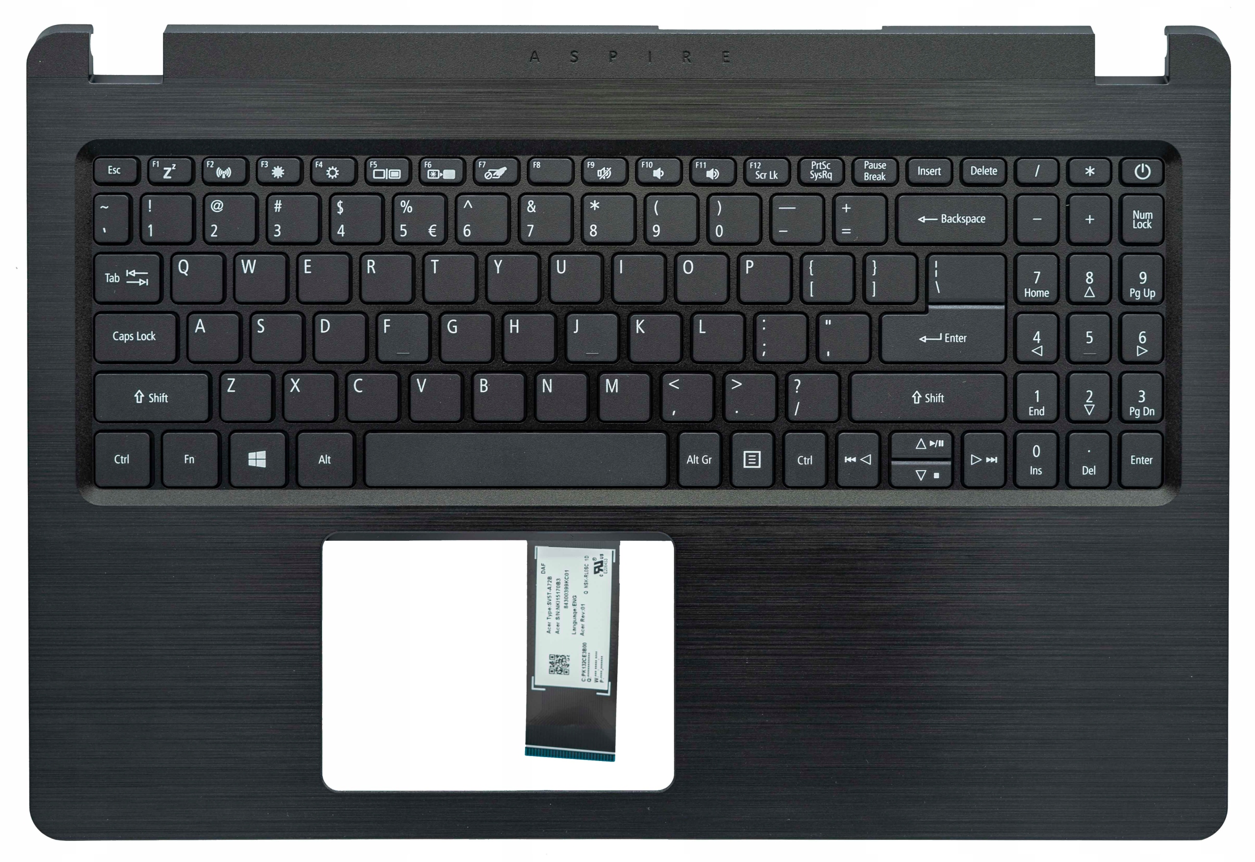 Klávesnice pro notebook Acer Aspire A515-52 A515-52G 6B.H14N2.001