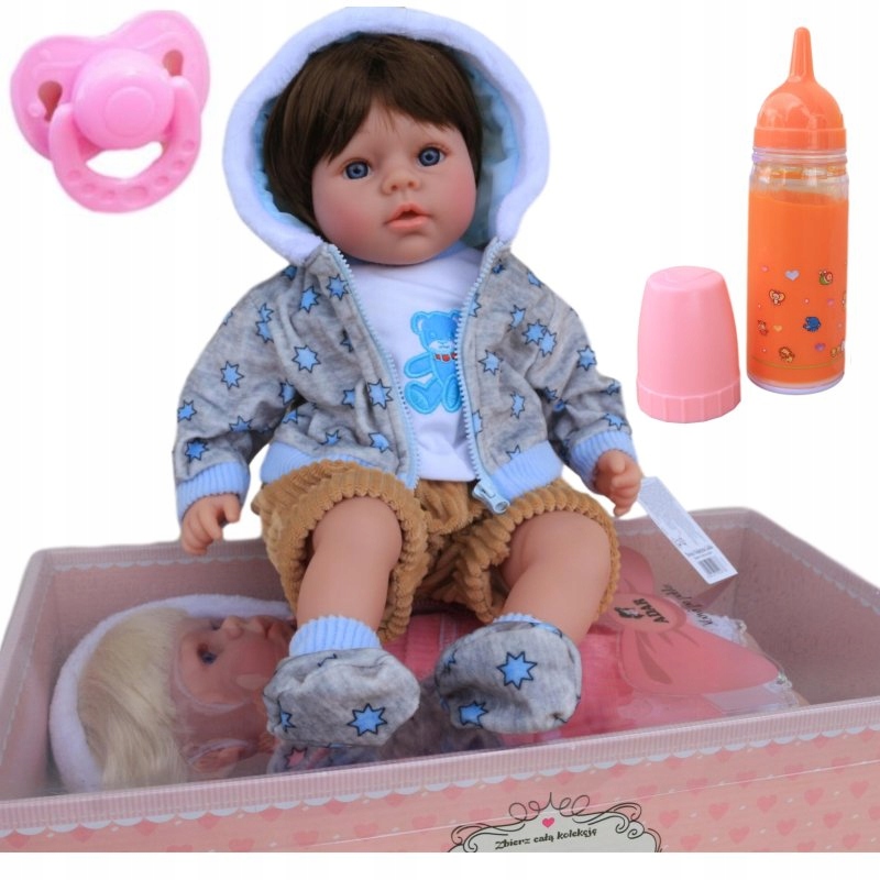 

Duża Lalka Chłopak Bobas Gratisy Włosy Czesanie