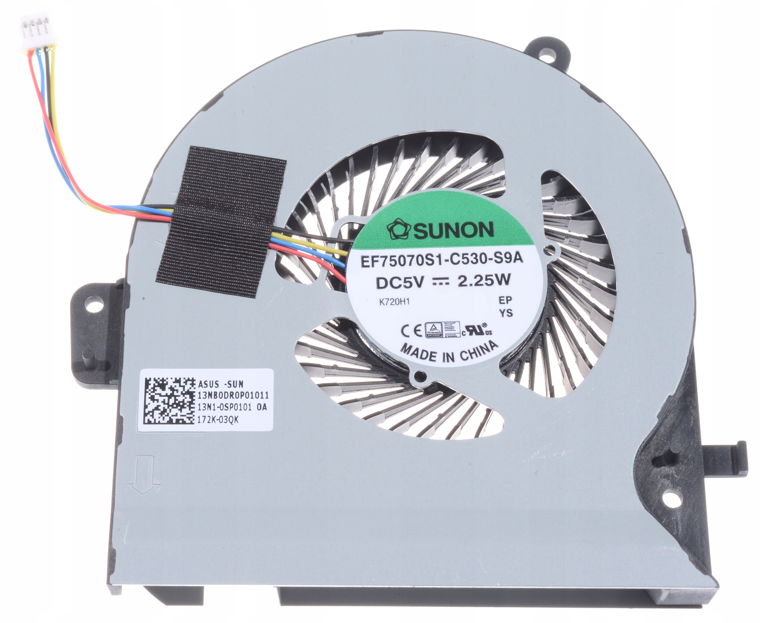 ventilátor 13NB0DR0P01011 13N1-OSP0101 Asus Rog Strix GL502VM