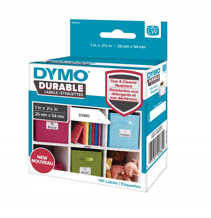 Originální etikety Dymo Durable 1976411 25x54