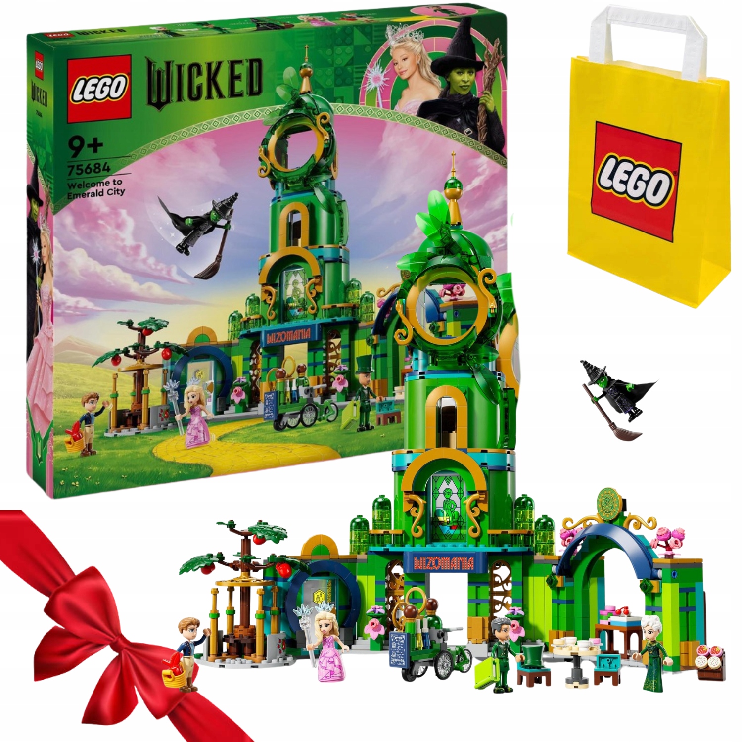 Zestaw Klocków Lego Wicked 75684 Powitanie W Emerald City Top