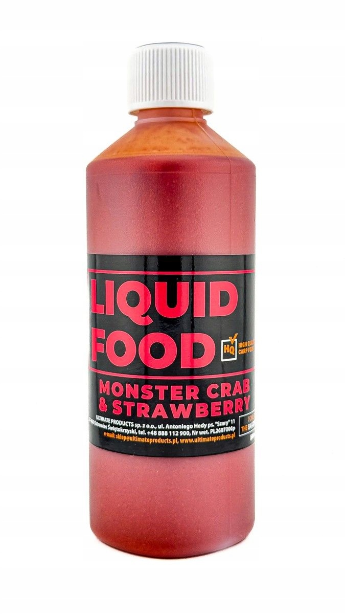 Zalewa Ultimate Monster Crab Strawberry Liquid Food 500ml