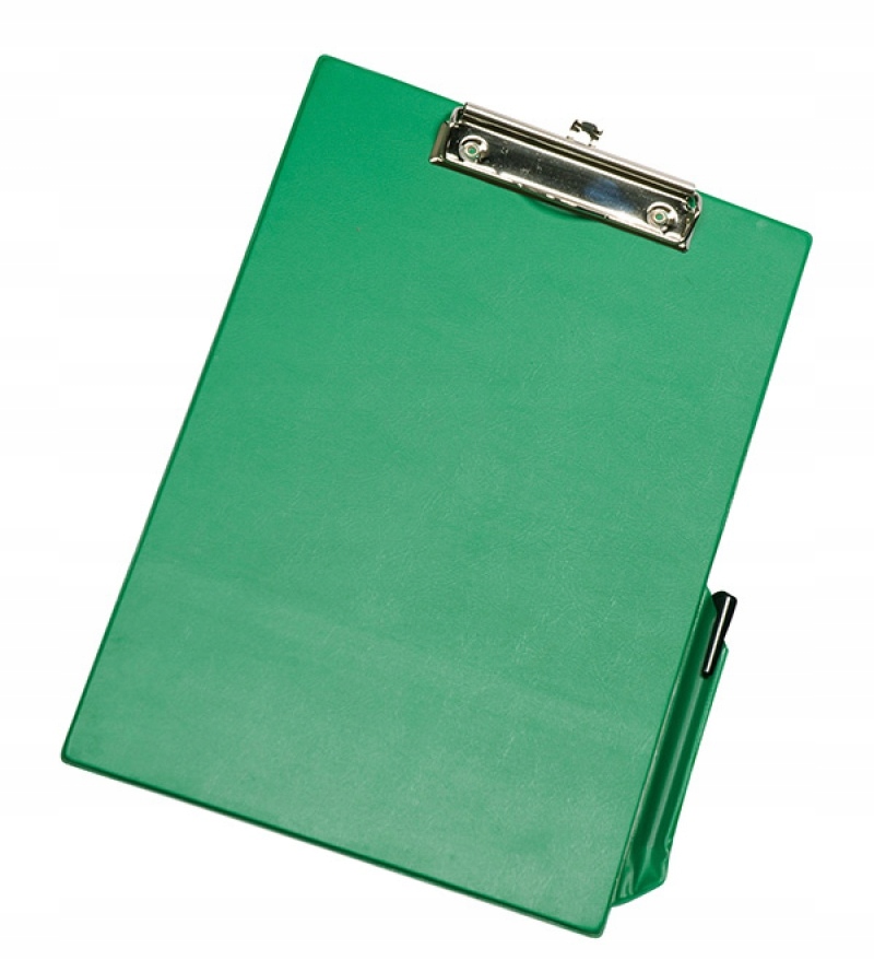 

Clipboard Podkładka Deska Z Klipsem A4 Zielona