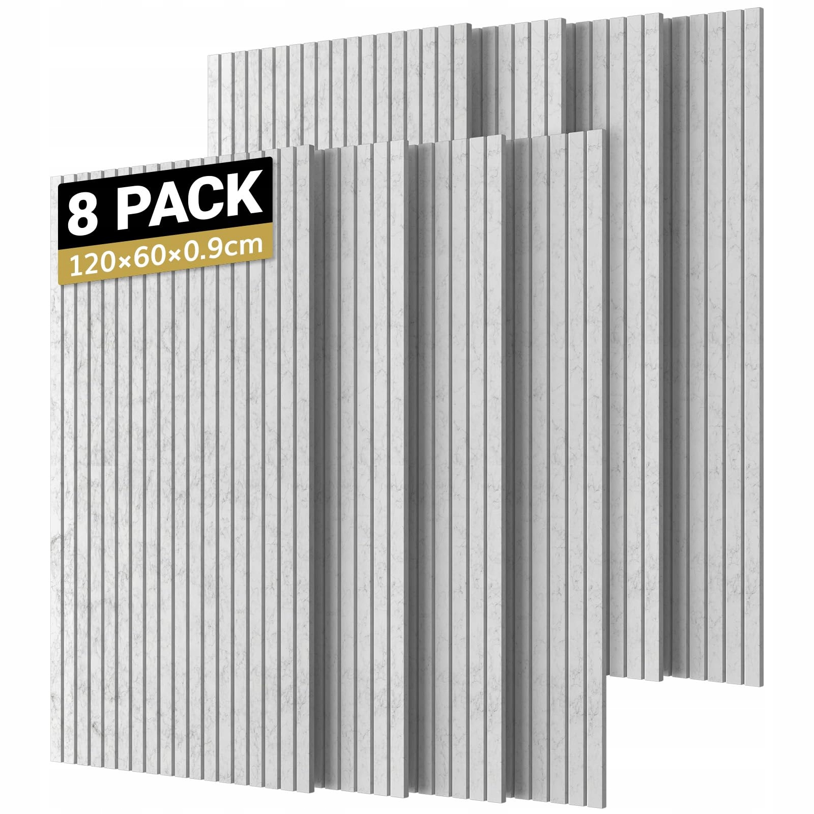 Panely Tonor 8 Pack šedé 120x60x0.9 cm samolepiace akustické