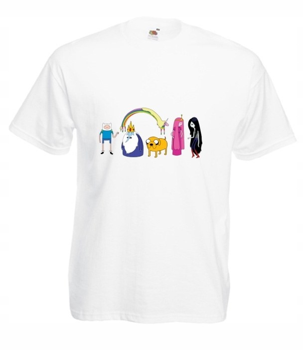 

Męska Koszulka Adventure Time Pora na przygodę