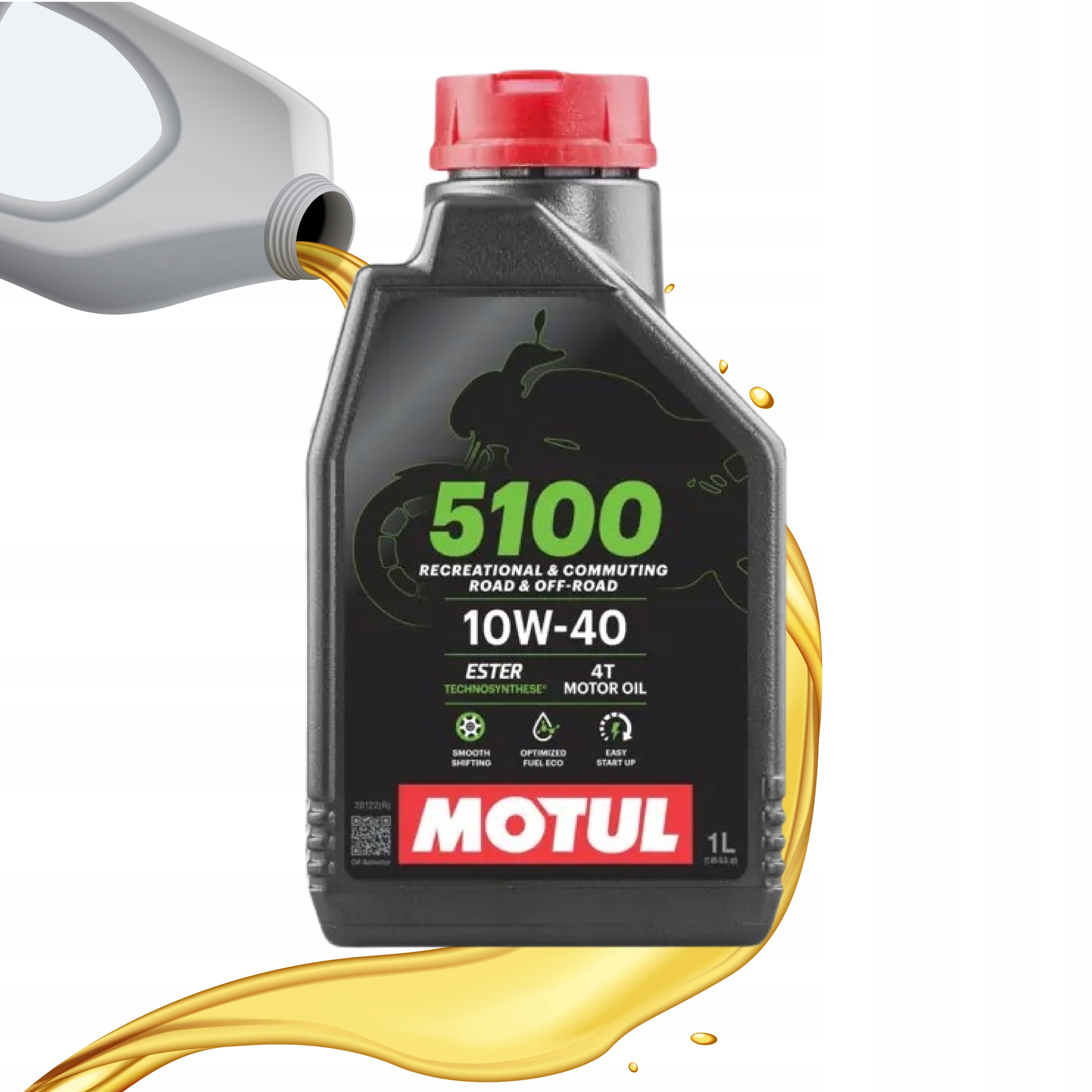Olej Do Silników 4T 10W-40 Motul 5100 1L MOT10W404T1/OLE