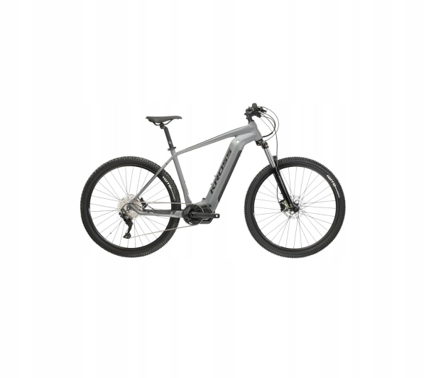 Rower elektryczny Kross Level 1.0 S Szary Hamulce hydrauliczne