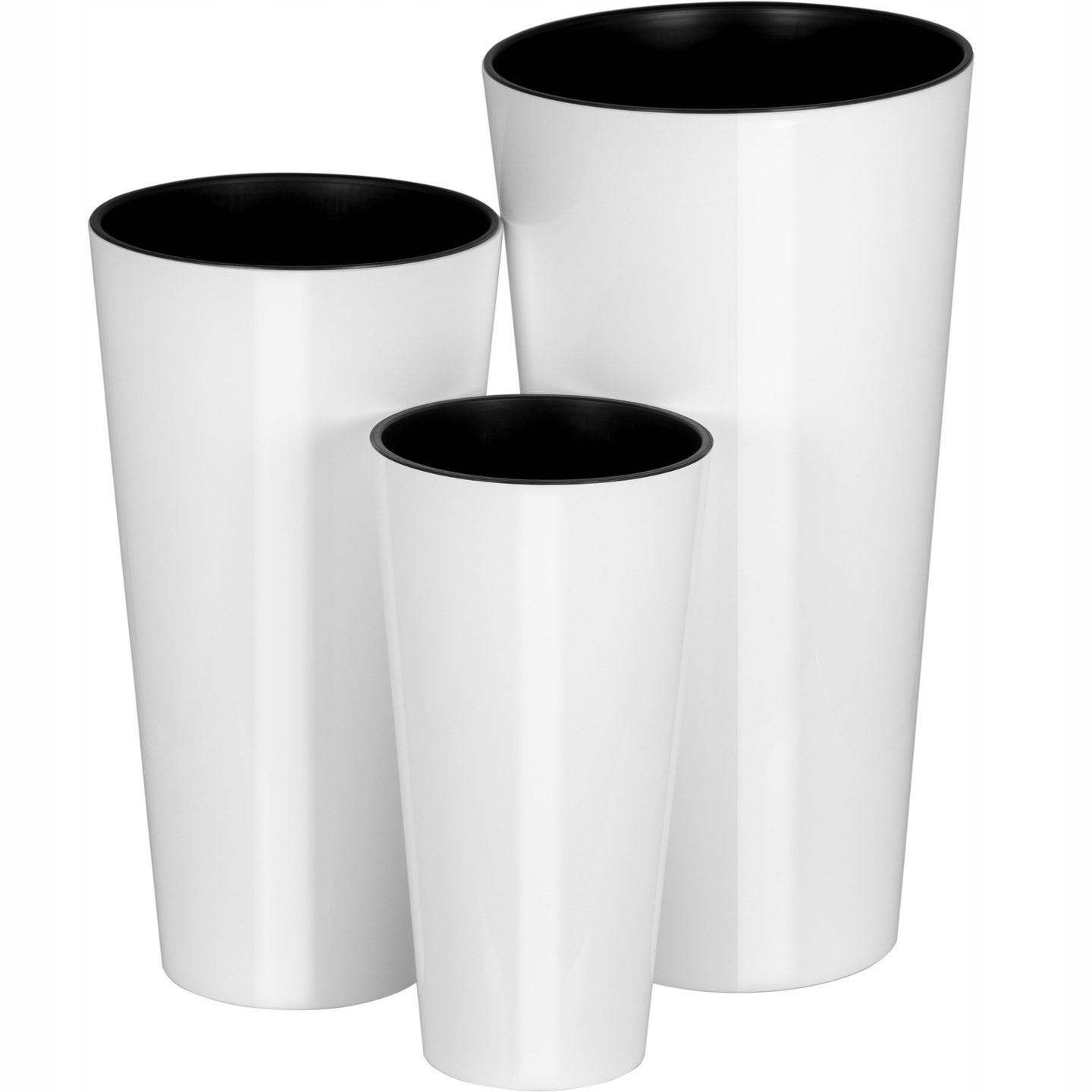 3x DUŻA DONICA OGRODOWA DONICZKA GLAMOUR ART DECO