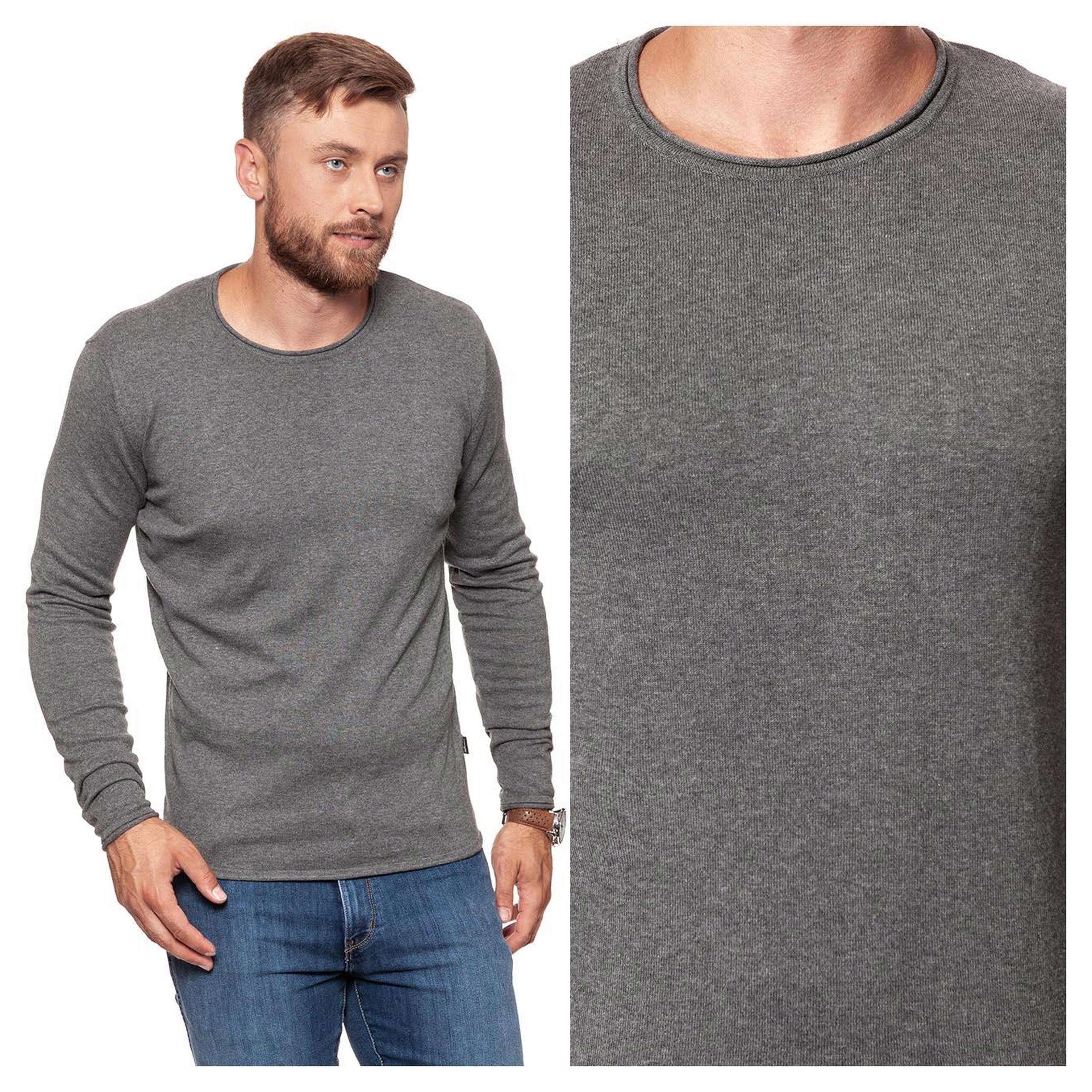 Pánská mikina Wrangler Roll Edge Crew XXL