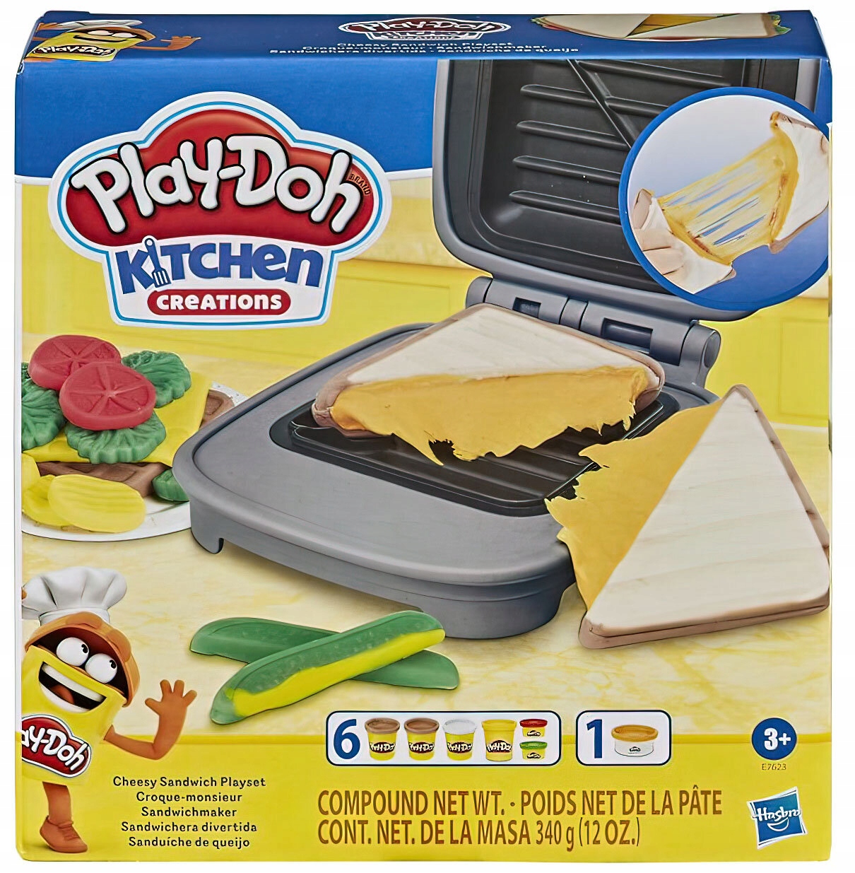 

Ciastolina Play-Doh Toster z akcesoriami E7623
