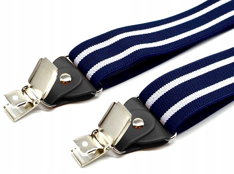 Męskie mocne Szelki szerokie do spodni Podwójne Model E44