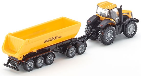 SIKU 1858 Traktor z przyczepą | Wywrotka | 1:87 Skala 1:87