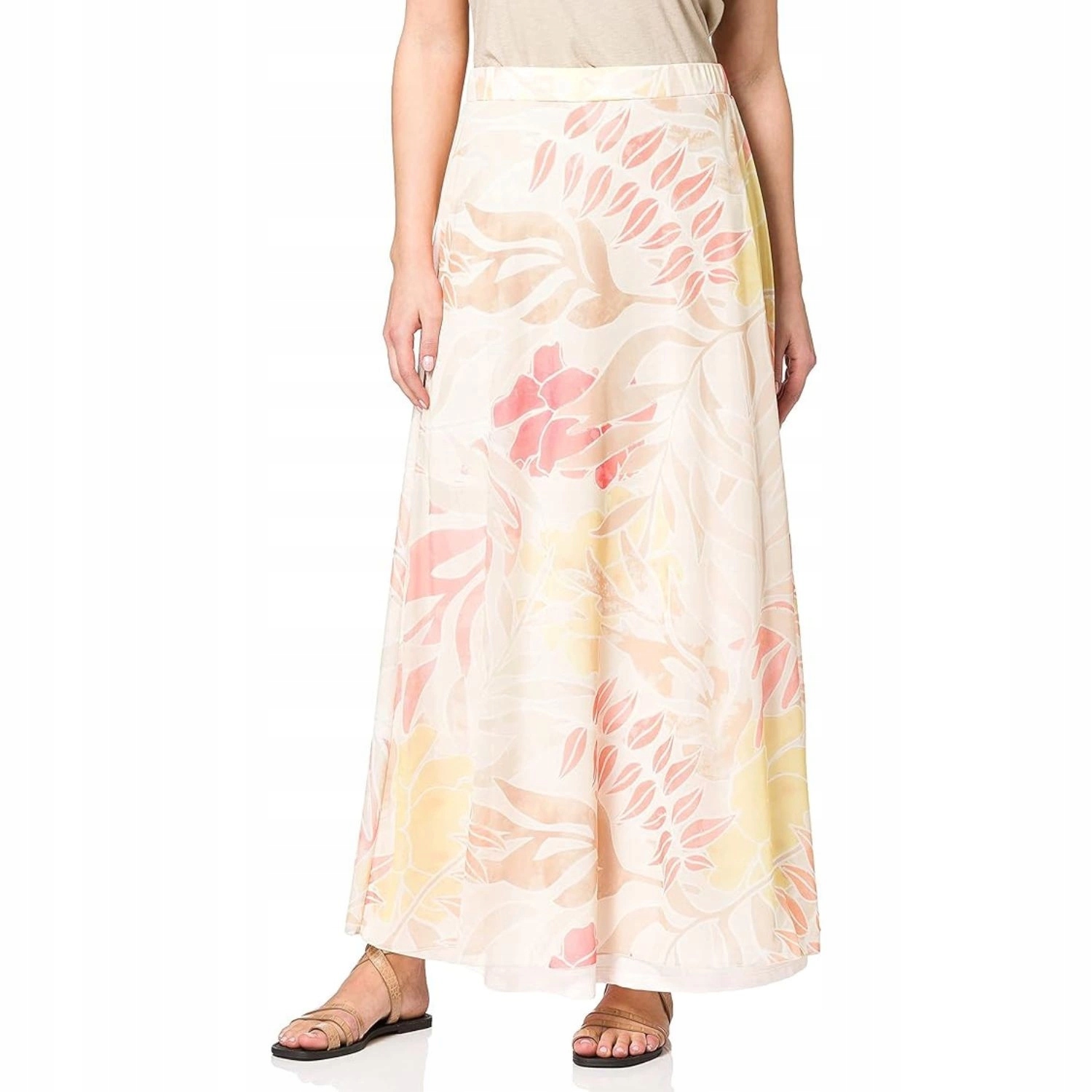 Dámská maxi Sukně Comma , vzdušná, módní, květinová, barevná vel. 42 XL