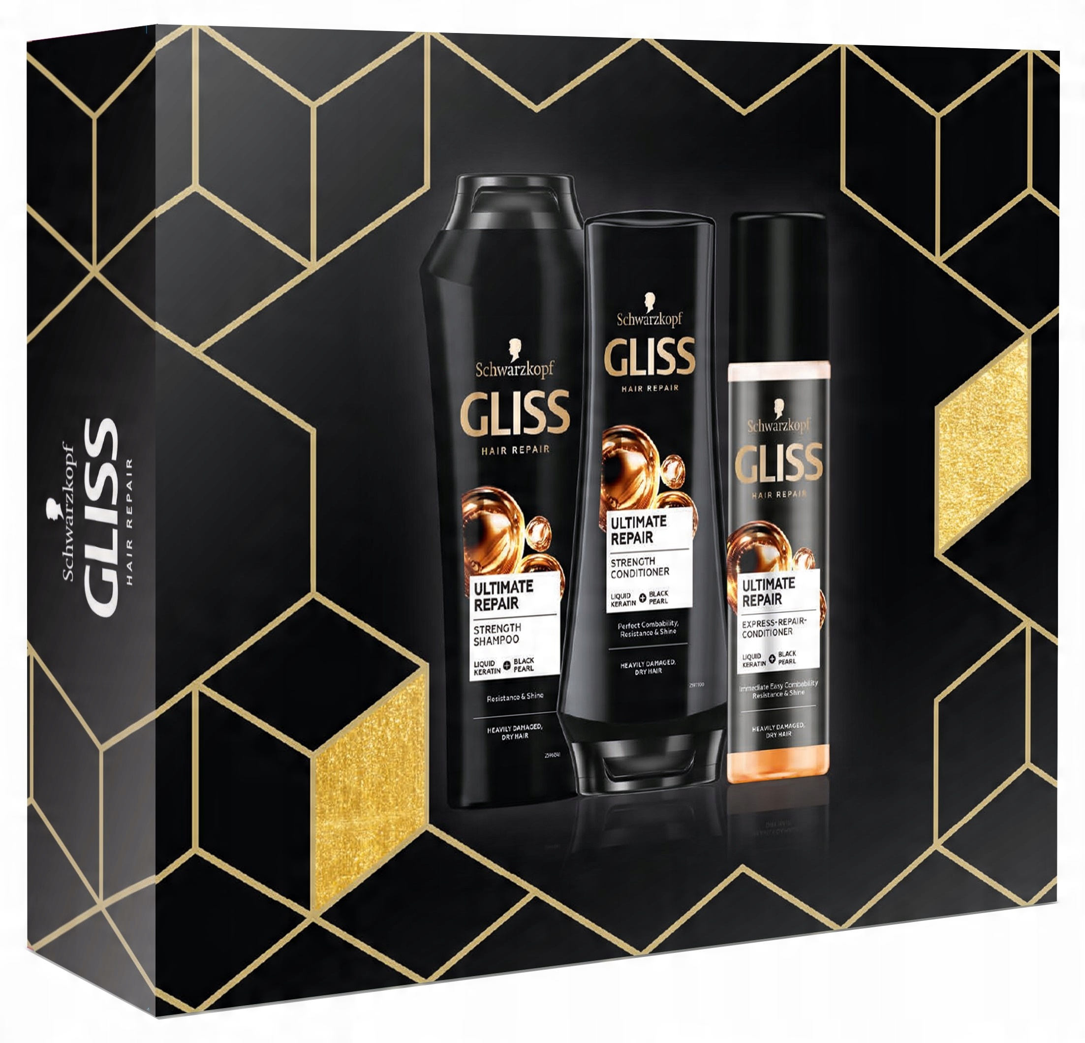 

Zestaw Gliss Ultimate Repair szampon 2 x odżwyka