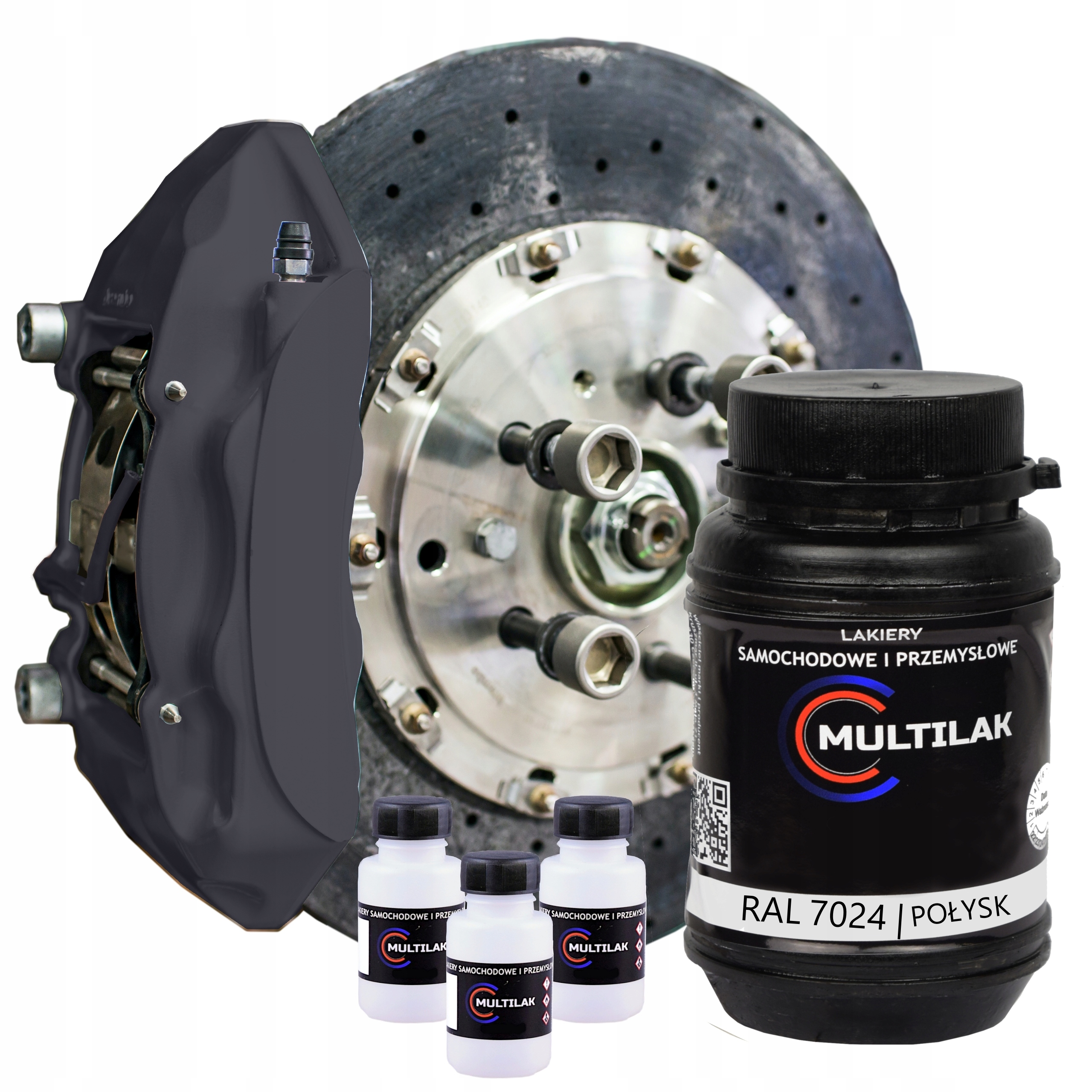 

Lakier do zacisków hamulcowych Ral 7024 połysk
