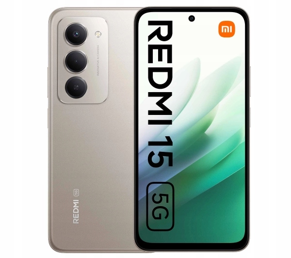 Smartfon Xiaomi Redmi 15 5G 4/128GB 6,9" 144Hz 50Mpix Titan Gray Tytan