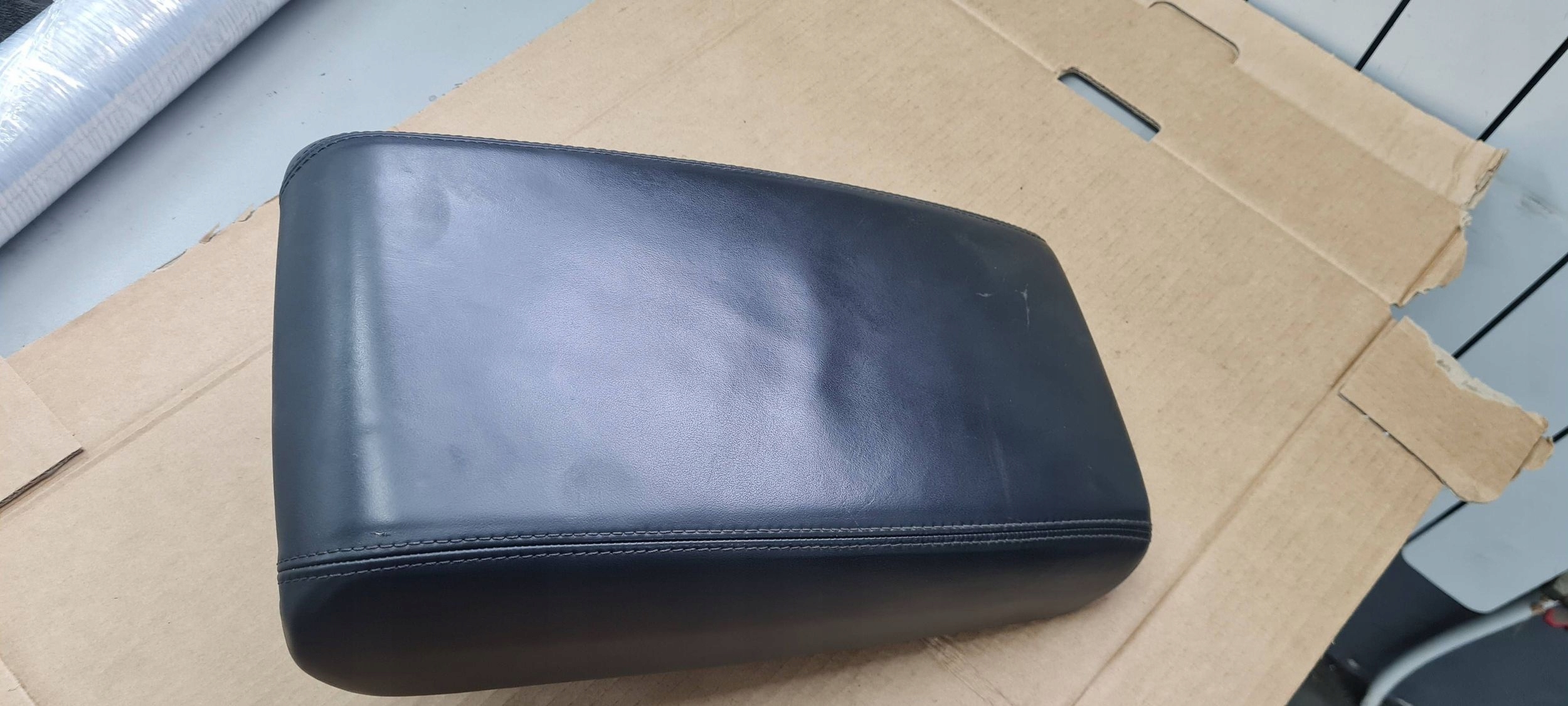 A7 4G armrest central leather SKORZANY SLINE black A6 C7 4G