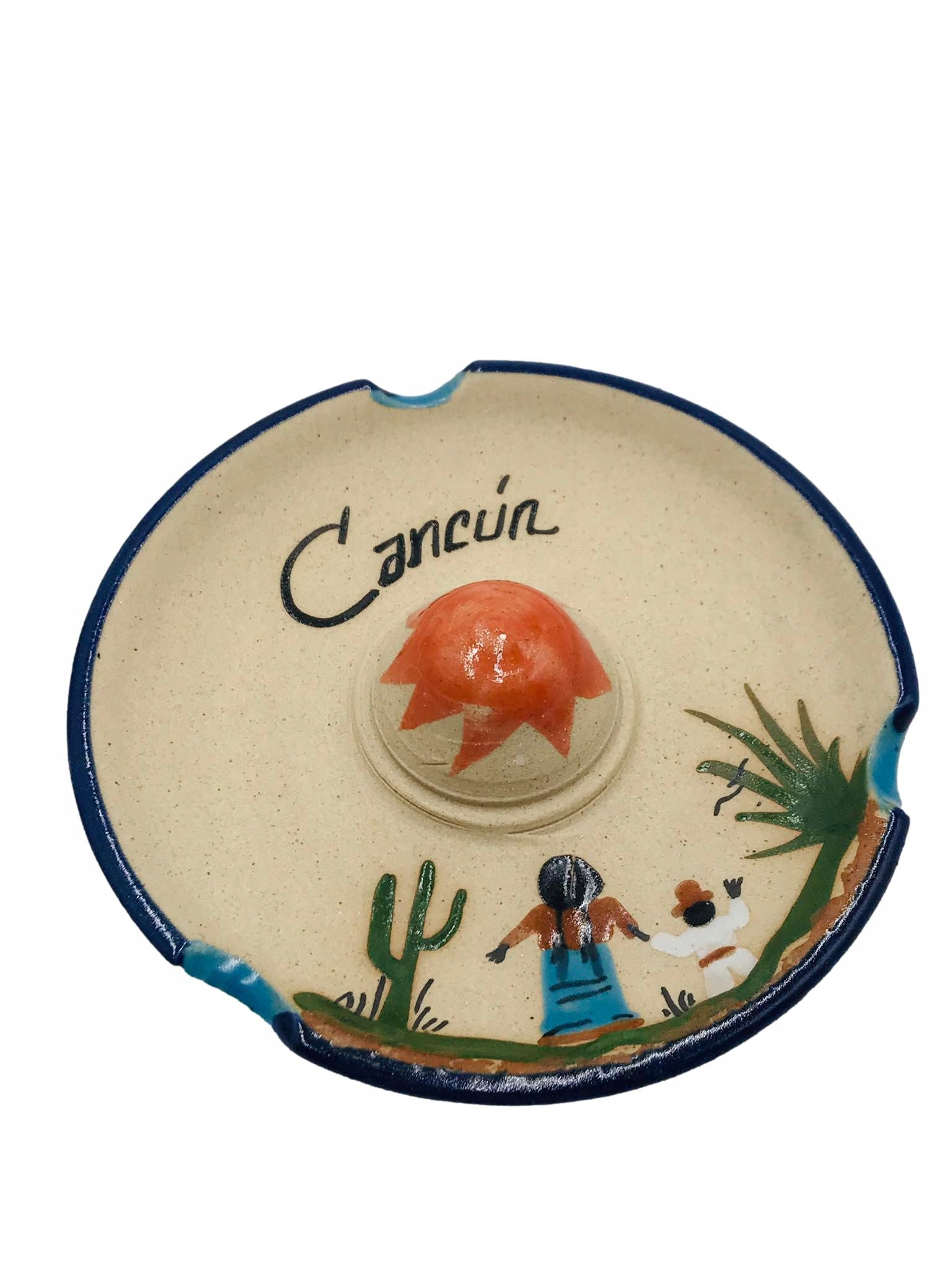 Popielniczka Meksyk Mexico ręcznie malowana cudo