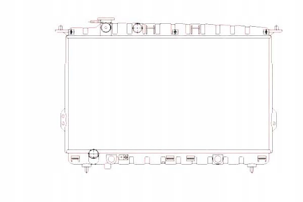 NRF CHŁODNICA HYUNDAI GRANDEUR 98