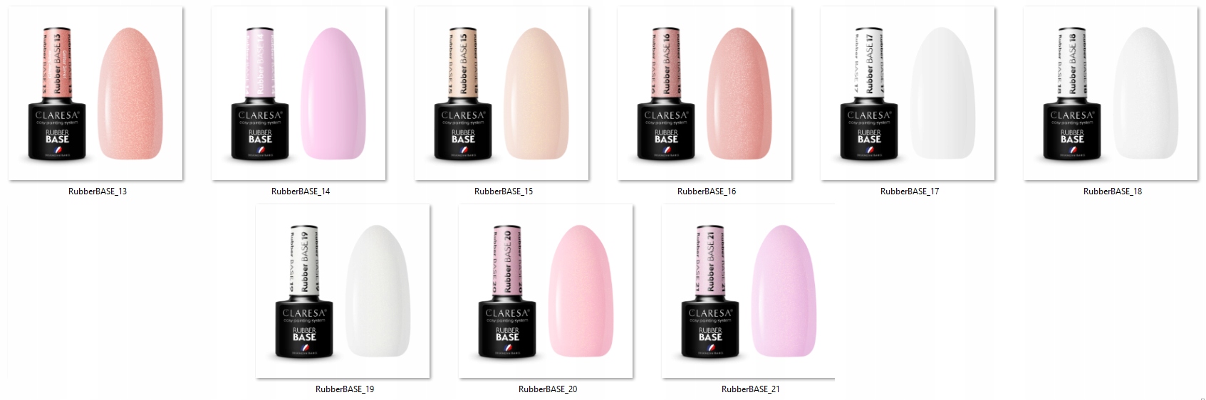 Claresa Baza kauczukowa Rubber Base 5 ml nr2 Rodzaj inna