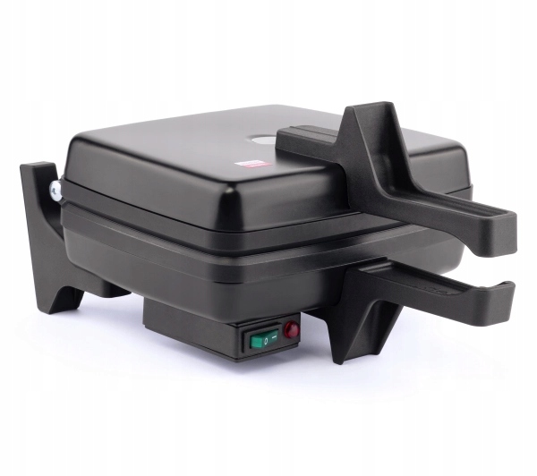 Gofrownica Dezal 301.7.1 Lwn 1300W 2 Gofry Nieprzywierająca powłoka Czarna