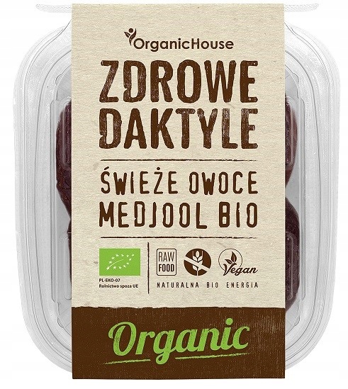 Čerstvé datle Medjool Bio 280 g OrganicHouse Organic House