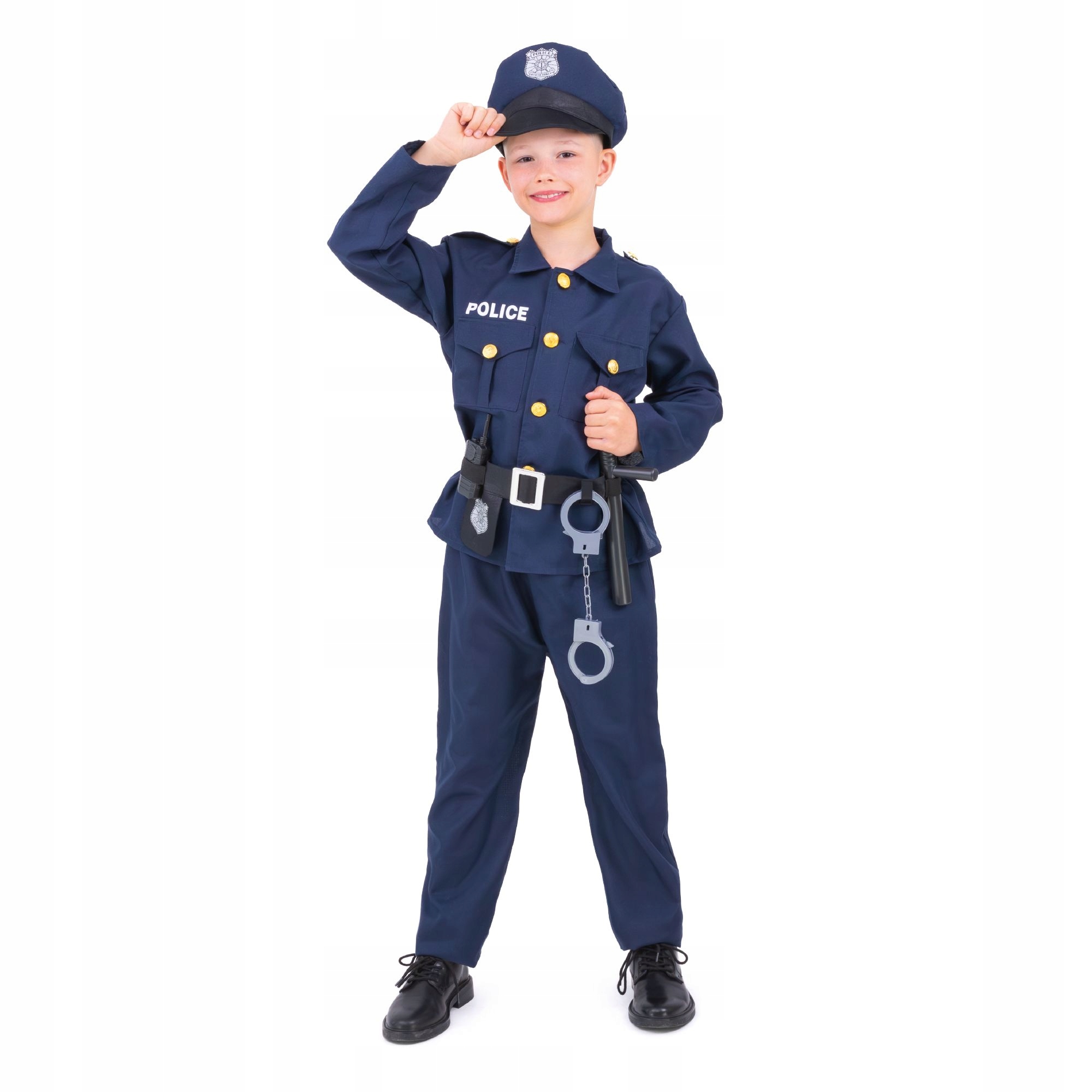 Strój Policjanta dla chłopca rozmiar S