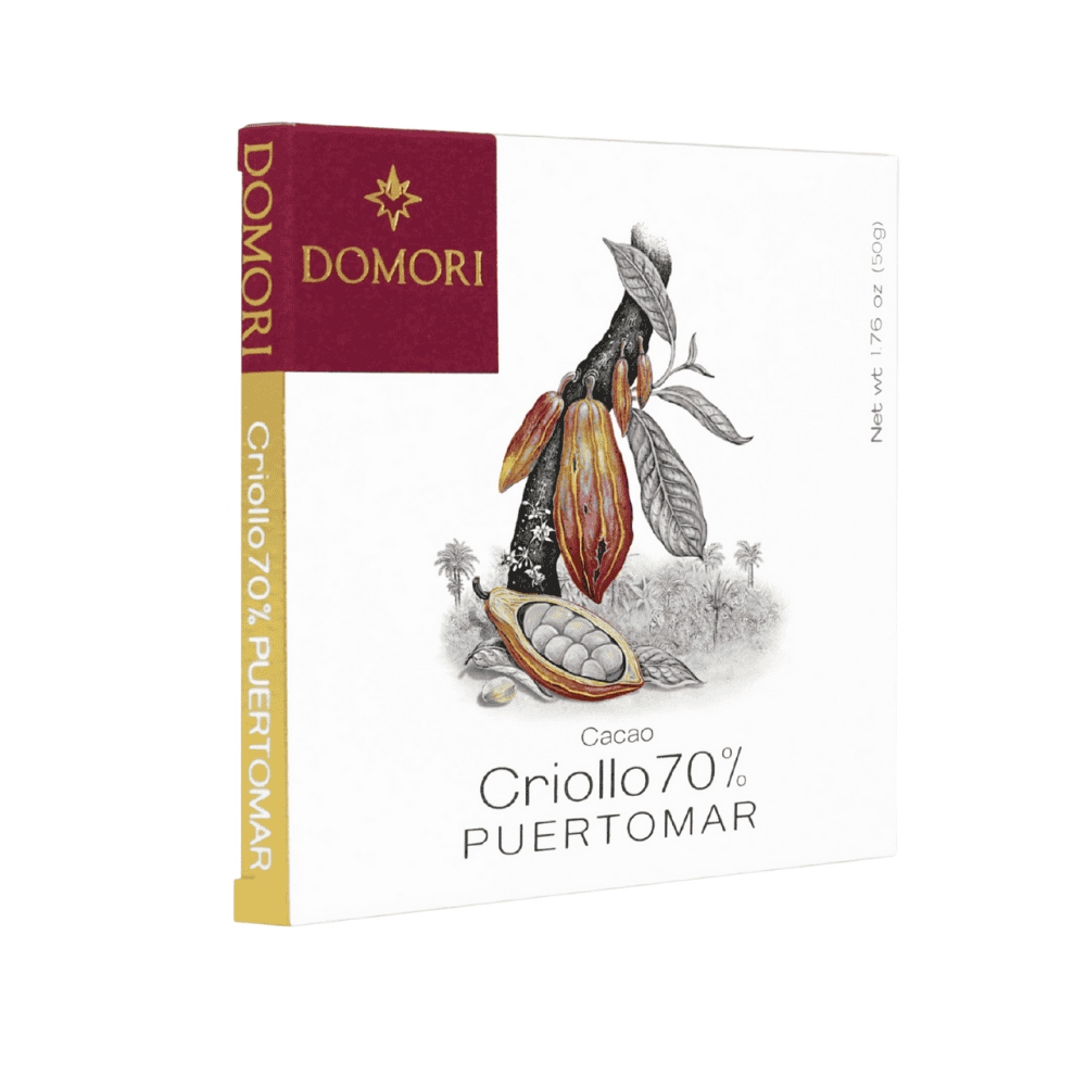 Levně 2x Domori tmavá čokoláda Criollo Puertomar 50 g