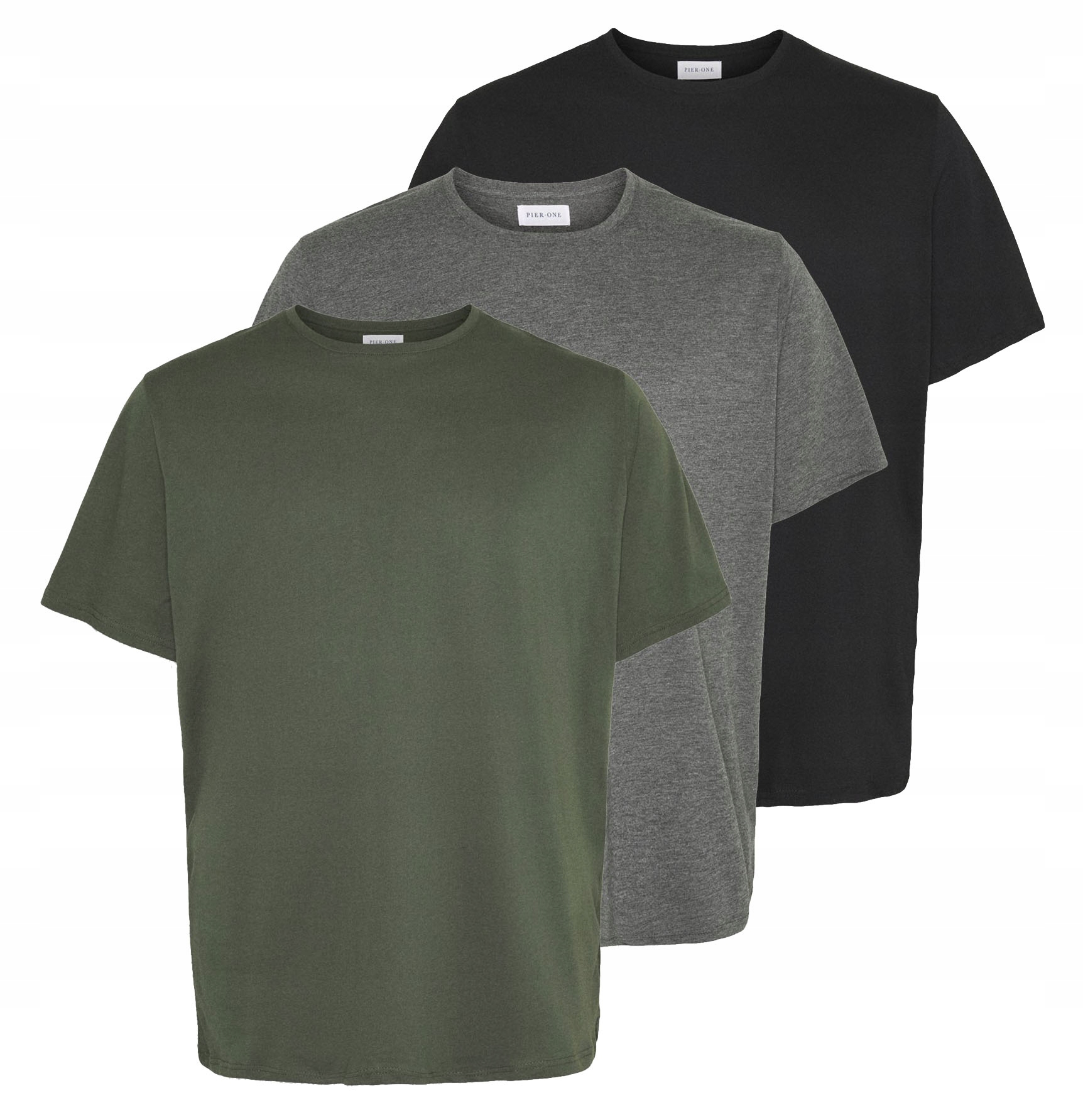 

3x Koszulka Pier One T-shirt Duży rozm XXXXXL 5XL