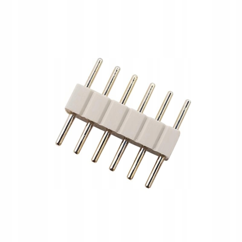 

Złączka do taśmy Led Rgb+cct 6-PIN wtyk drabinka