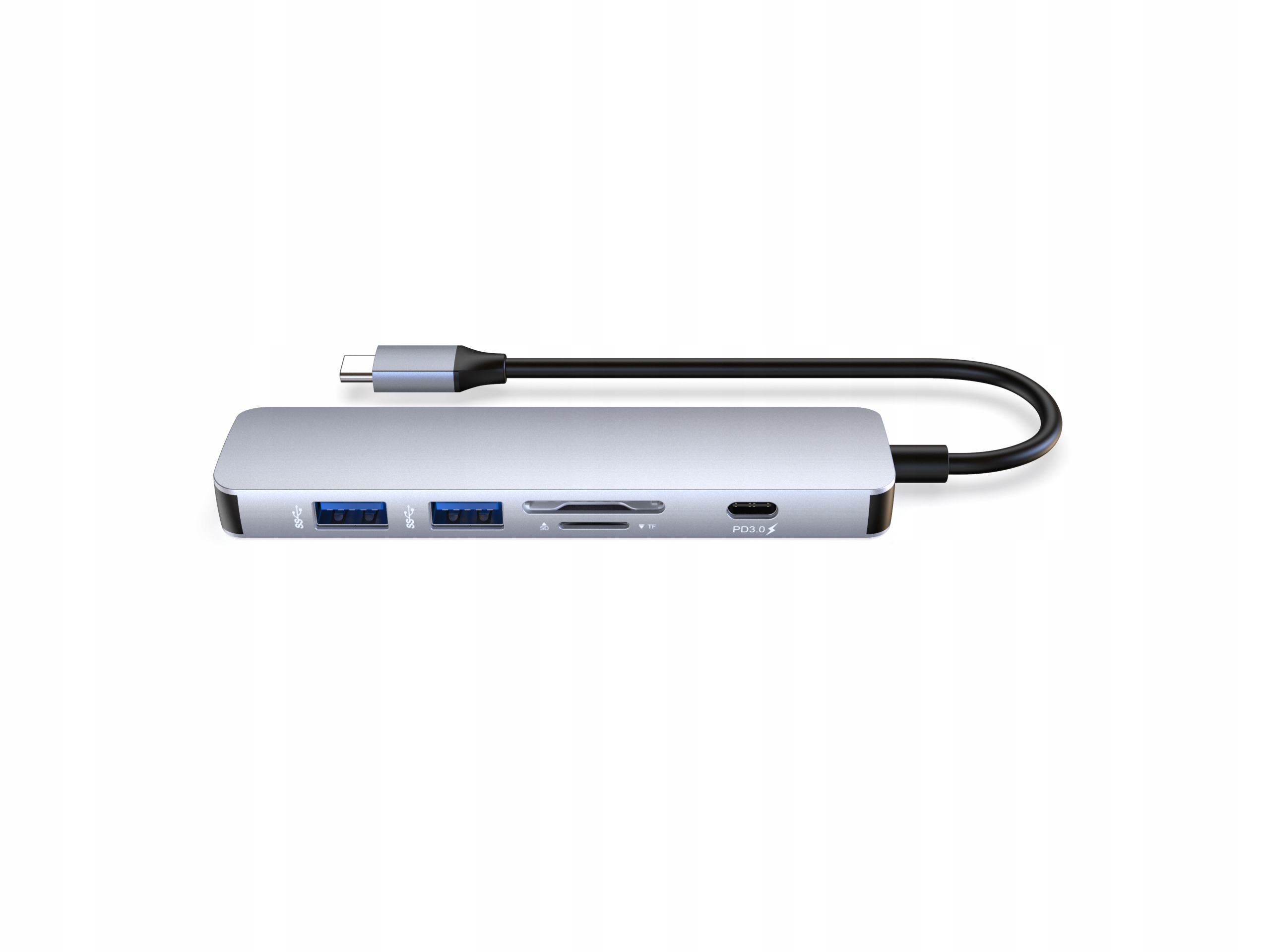 HUB Adapter USB-C 6w1 USB HDMI 4K SD PD do MacBook Zastosowanie USB, FireWire
