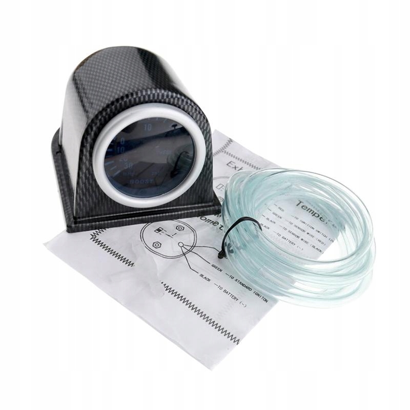 2 дюйма 55 мм Turbo Boost Gauge белый свет авто