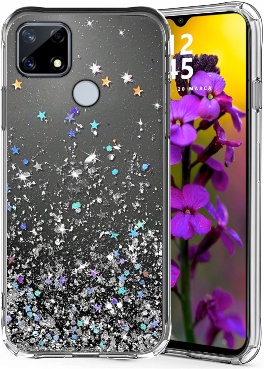 

Etui do Realme 7i Narzo 30A Case Brokat Szkło